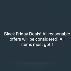 Black Friday Deals Announcement